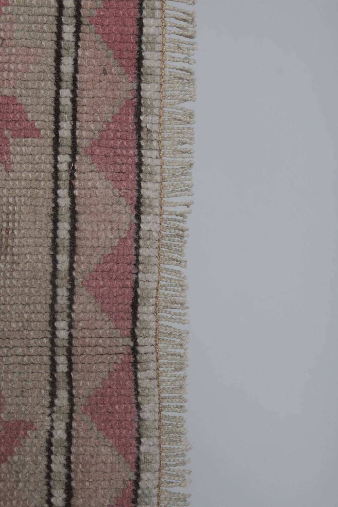 Vintage Turkish handmade rug 212x304 cm