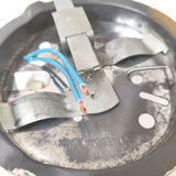 Ceiling lamp glass bubble champagne 70s