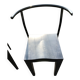 Chaise Dr Glob par Philippe Starck pour Kartell 1980