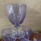 Set 6 handmade blown glasses. Maginific!!!