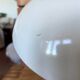 Original Bauhaus white desk lamp by Helo Leuchten