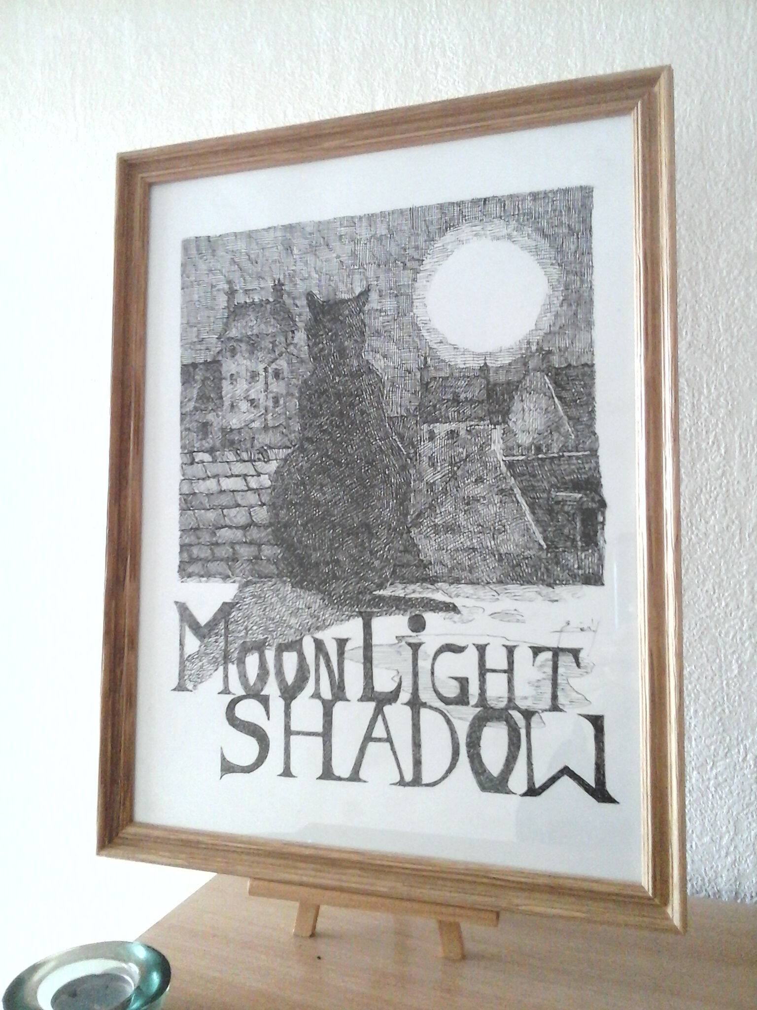 "Moonlight shadow" ink from China