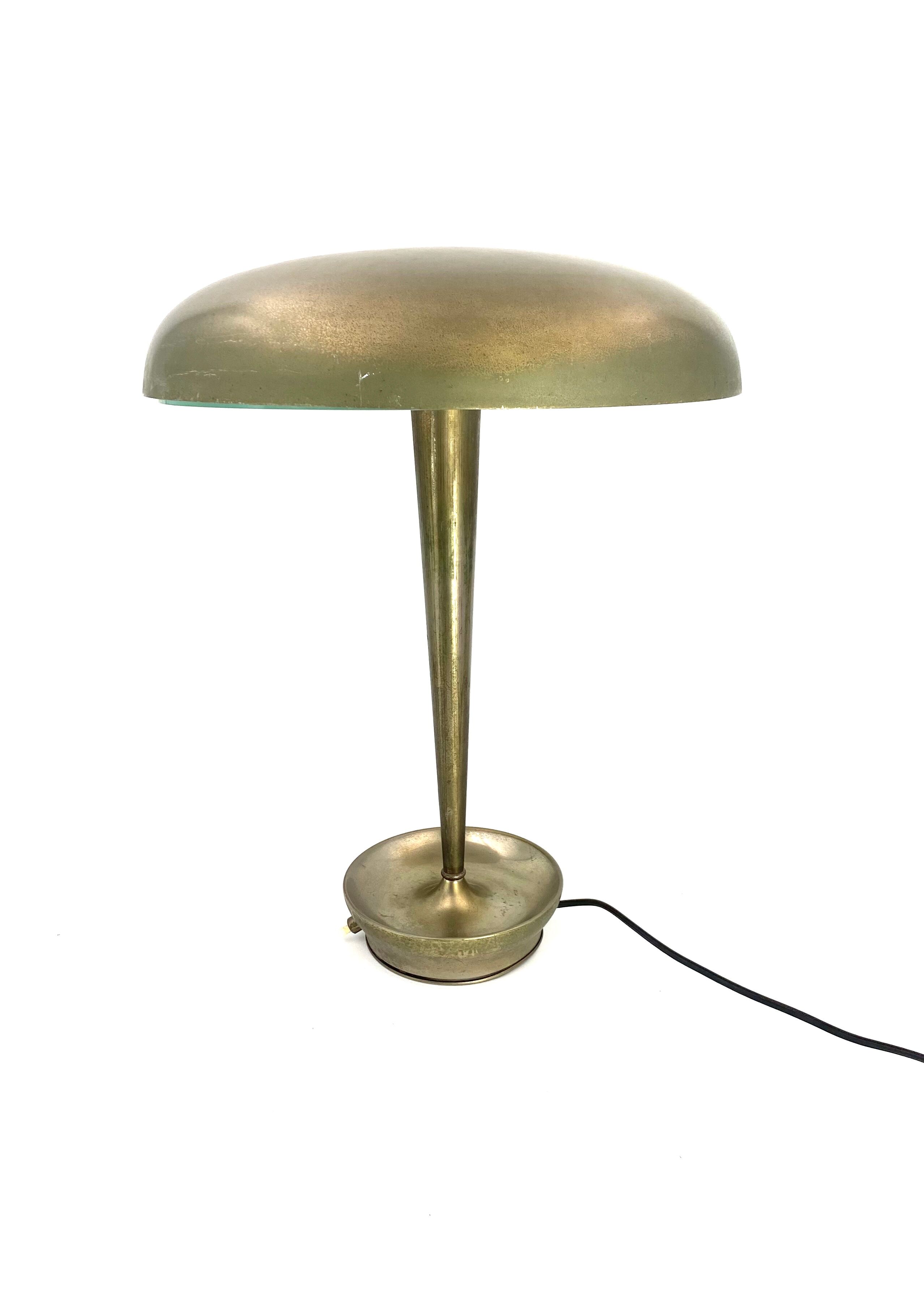 Executive desk lamp model D 4639, Stilnovo, Milan Italy, circa 1950