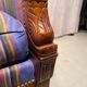 Studded armchair