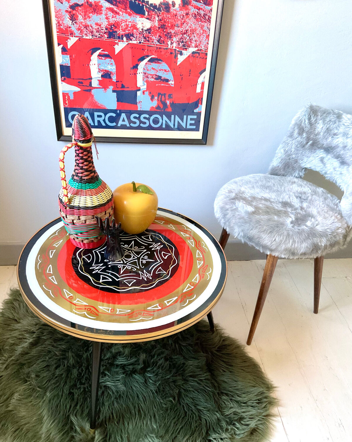 Coffee table, vintage side table