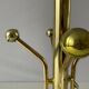 Free-standing coat rack in plexiglass with a marble base, 1960s, Germany.