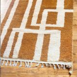 Tapis beni ouraine fait main traditionnelle taille 200 x 300 cm