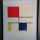 Paire lithographies Piet MONDRIAN  modèles à 250 exemplaires