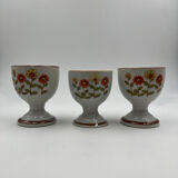 Flowered ceramic shells