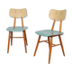 Pair of vintage chairs for publisher Ton, 1960