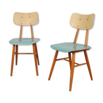 Paire de chaises vintage pour l'éditeur Ton, 1960