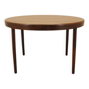 table ronde en palissandre,