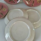 Barbotine style plates