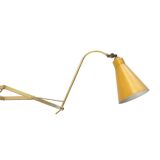 Wall lamp with a pantograph, 1950s