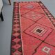 Vintage turkish kilim runner - 341x79cm