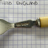 Vintage fish Cutlery set - Silver plated - set of 12 pieces