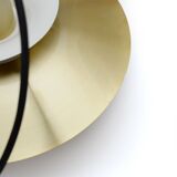 Lampe Jeka dorée, Danemark, années 1970