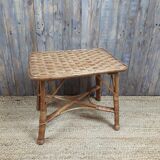Rattan coffee table