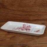 Terre de Fer Saint Amand pocket emptier/comb holder 'Orchids' model