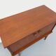 Small vintage Scandinavian teak sideboard from the 1960s.