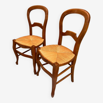 2 Chaises en bois