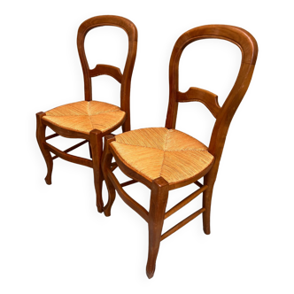 2 Chaises en bois