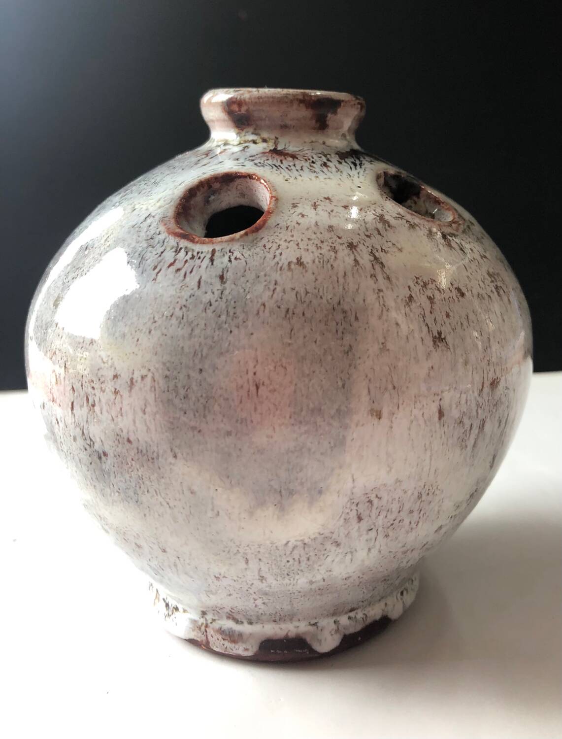 Vase pique fleur Vallauris