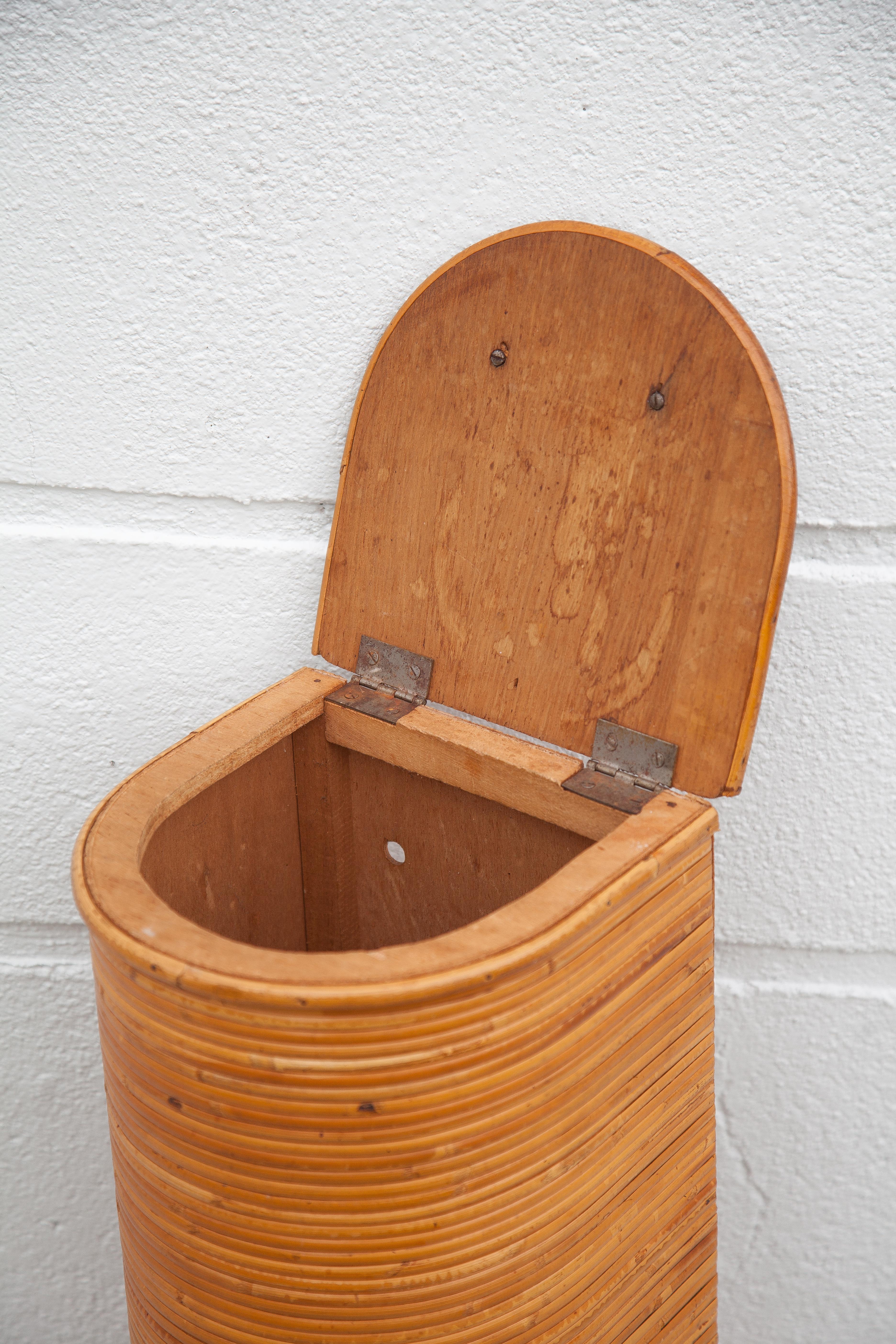 Vintage bread box, bread huche