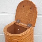 Vintage bread box, bread huche