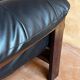 Brazilian jacaranda and leather sofa by Jean Gillon for Italma 1960