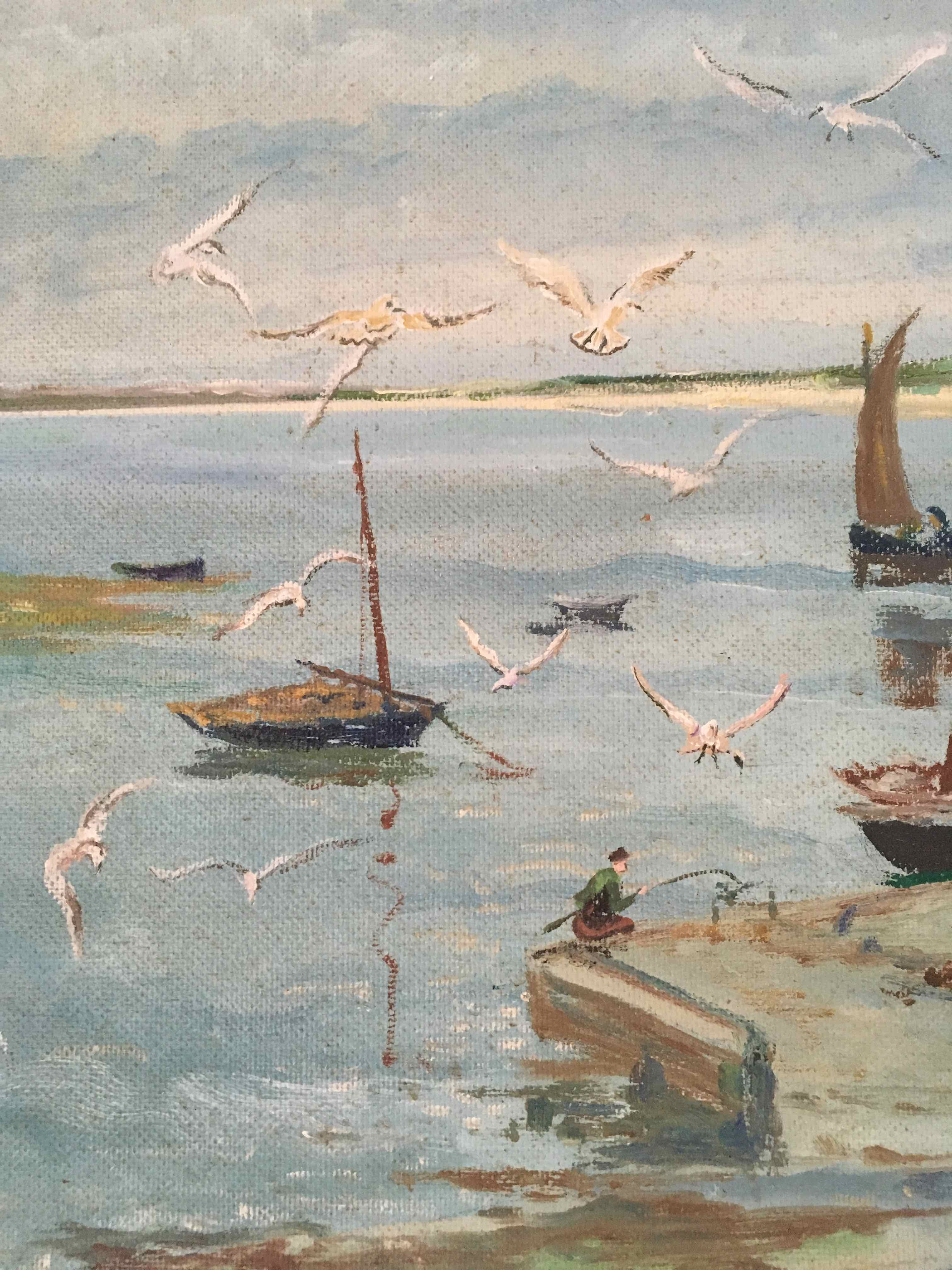 Painting former marine Brittany