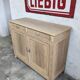 Raw Wood Art Deco Buffet