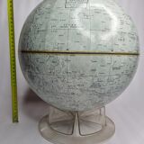 Vintage lunar globe made in u.s.a., 30 cm on base