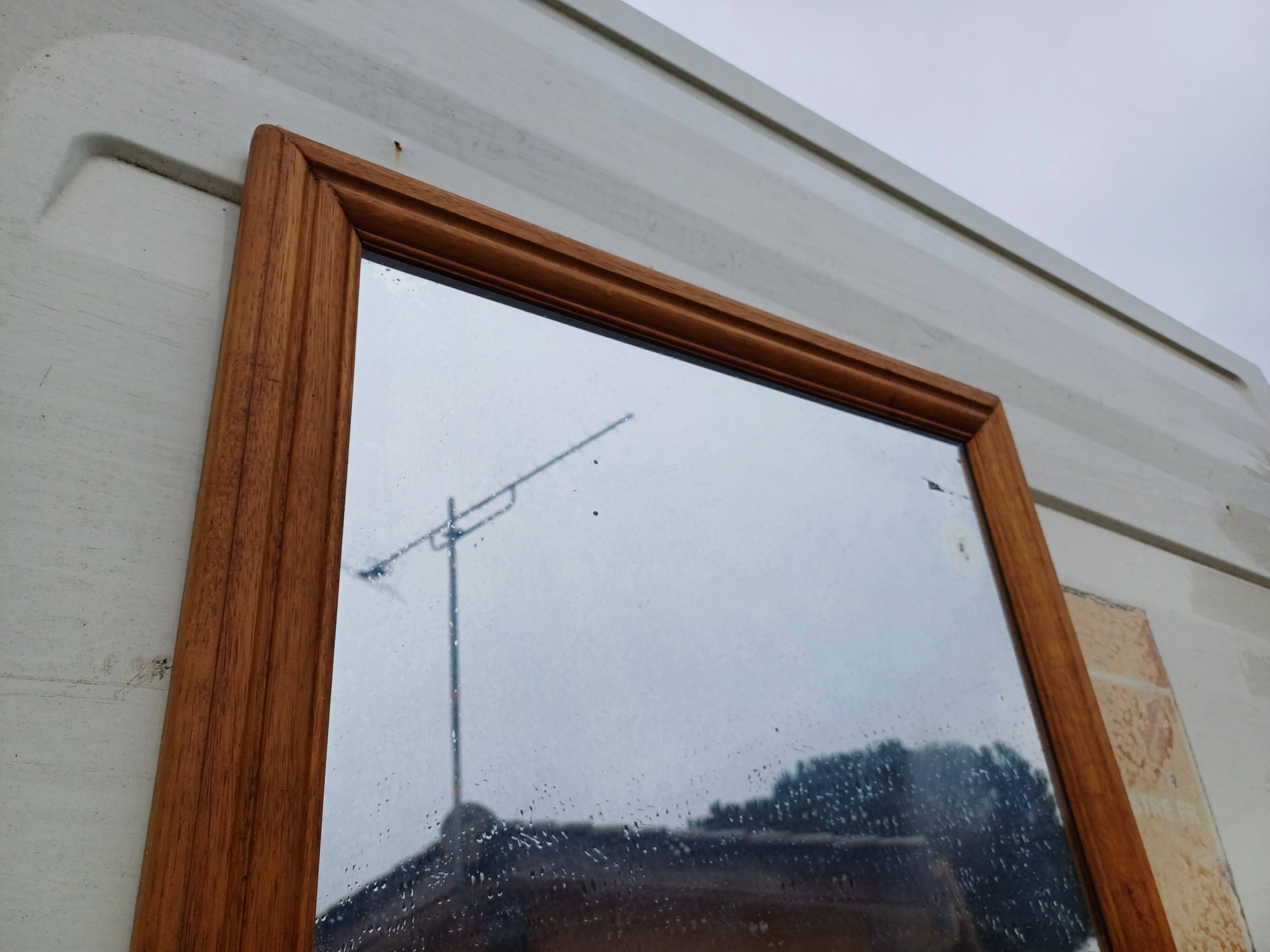 Oak mirror from the 1930s