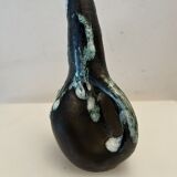 Old vase soliflore céramique " cyclops Annecy " Savoie, vintage 70'