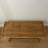 Table basse rotin