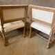 Paire de fauteuil refait