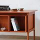 Danish desk from the 1960s by Erik Brouer – solid teak