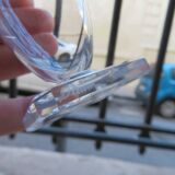 6 port or aperitif glasses 7cl Daum crystal with square base h 8.3cm