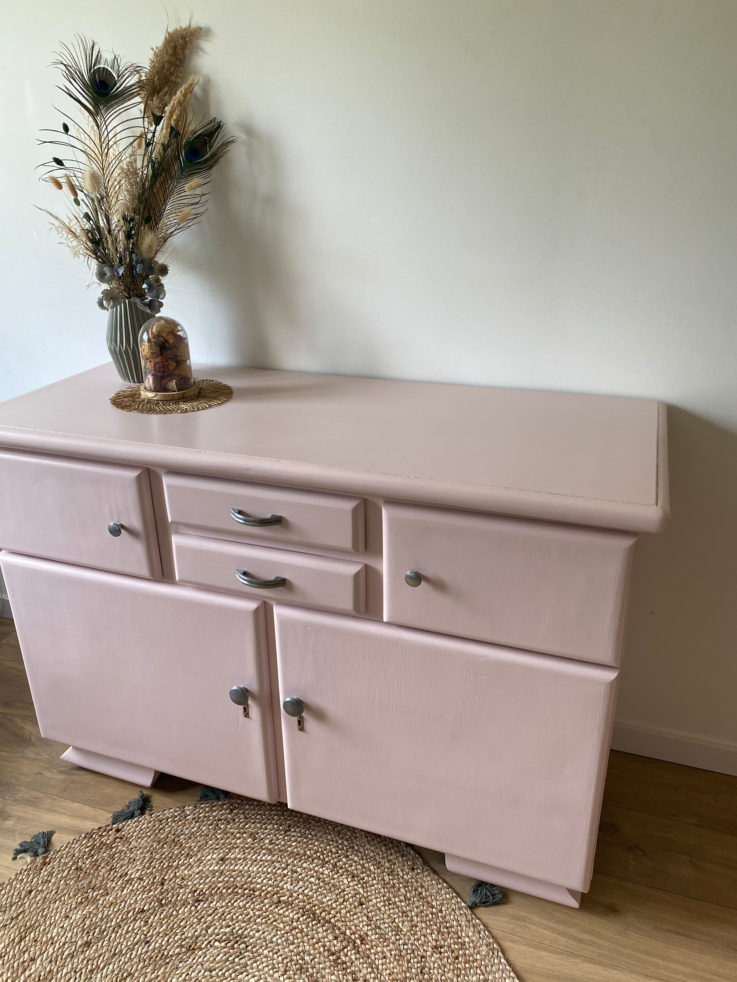 Buffet low Mado powder pink