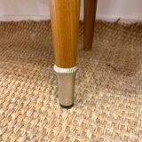Pair of modernist bedside tables 1960 in teak by MDK Belgium
