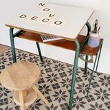 Vintage school drawing table