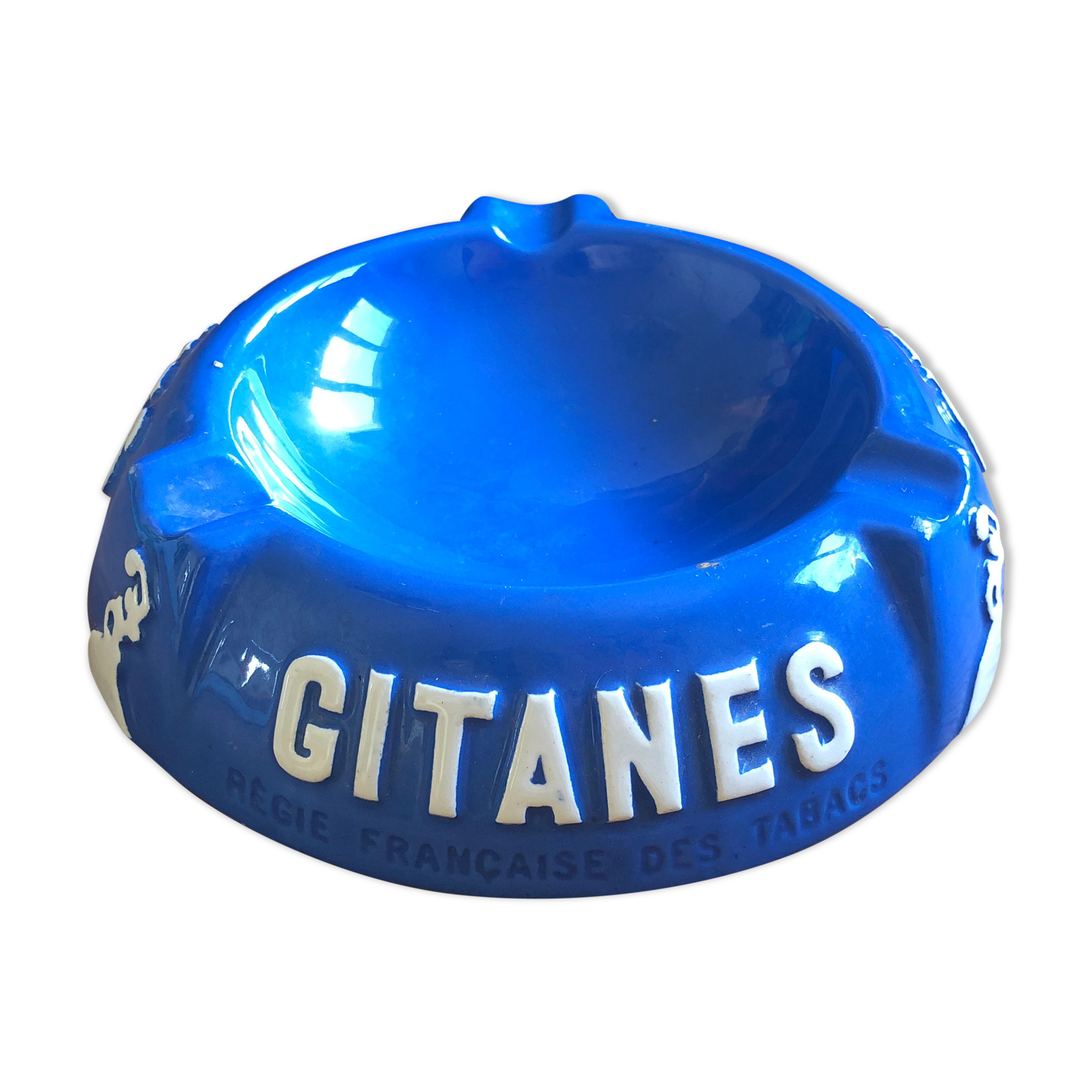 Gypsy advertising ashtray longchamp france