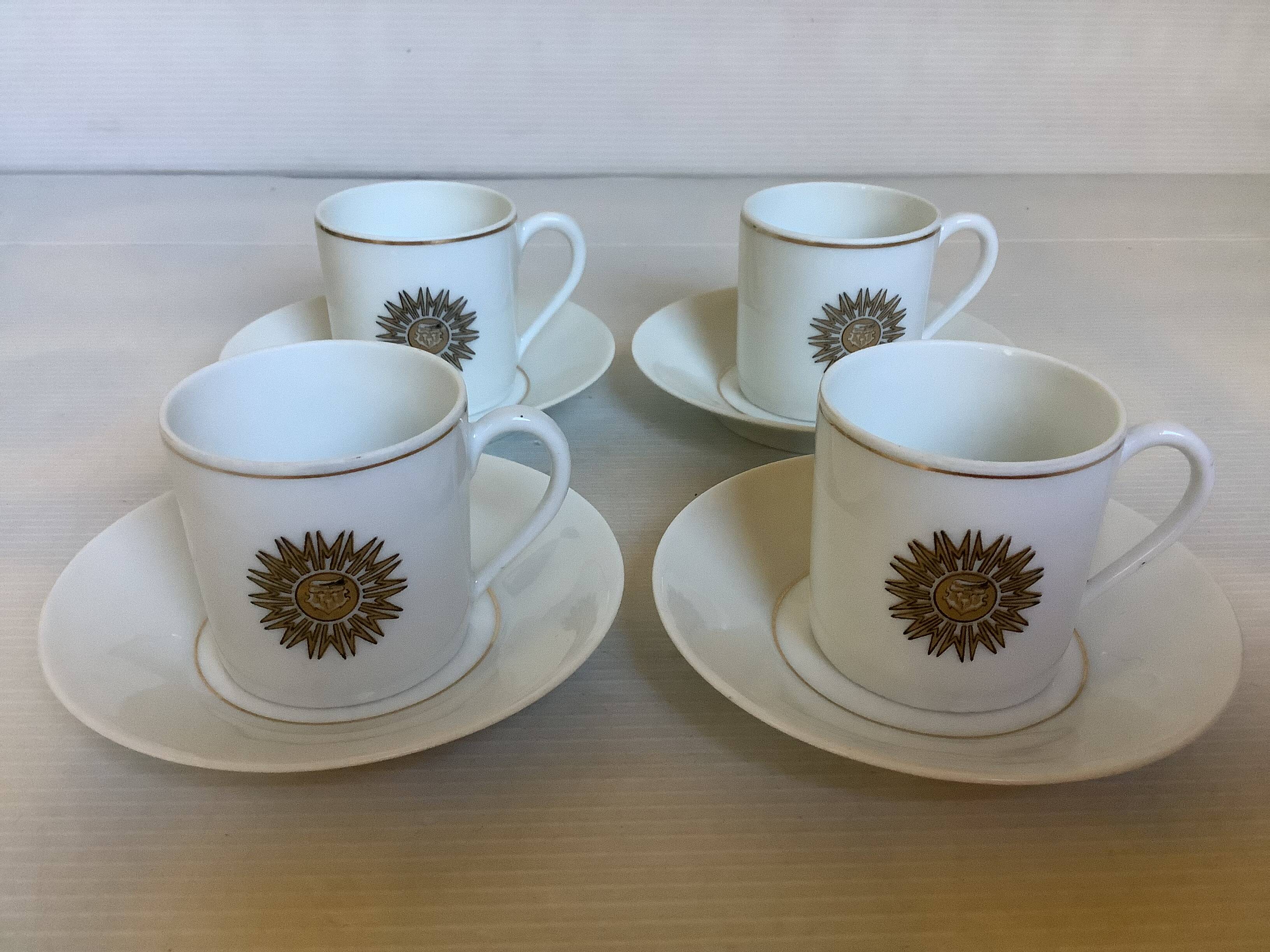 Four small cups Field Haviland Limoges