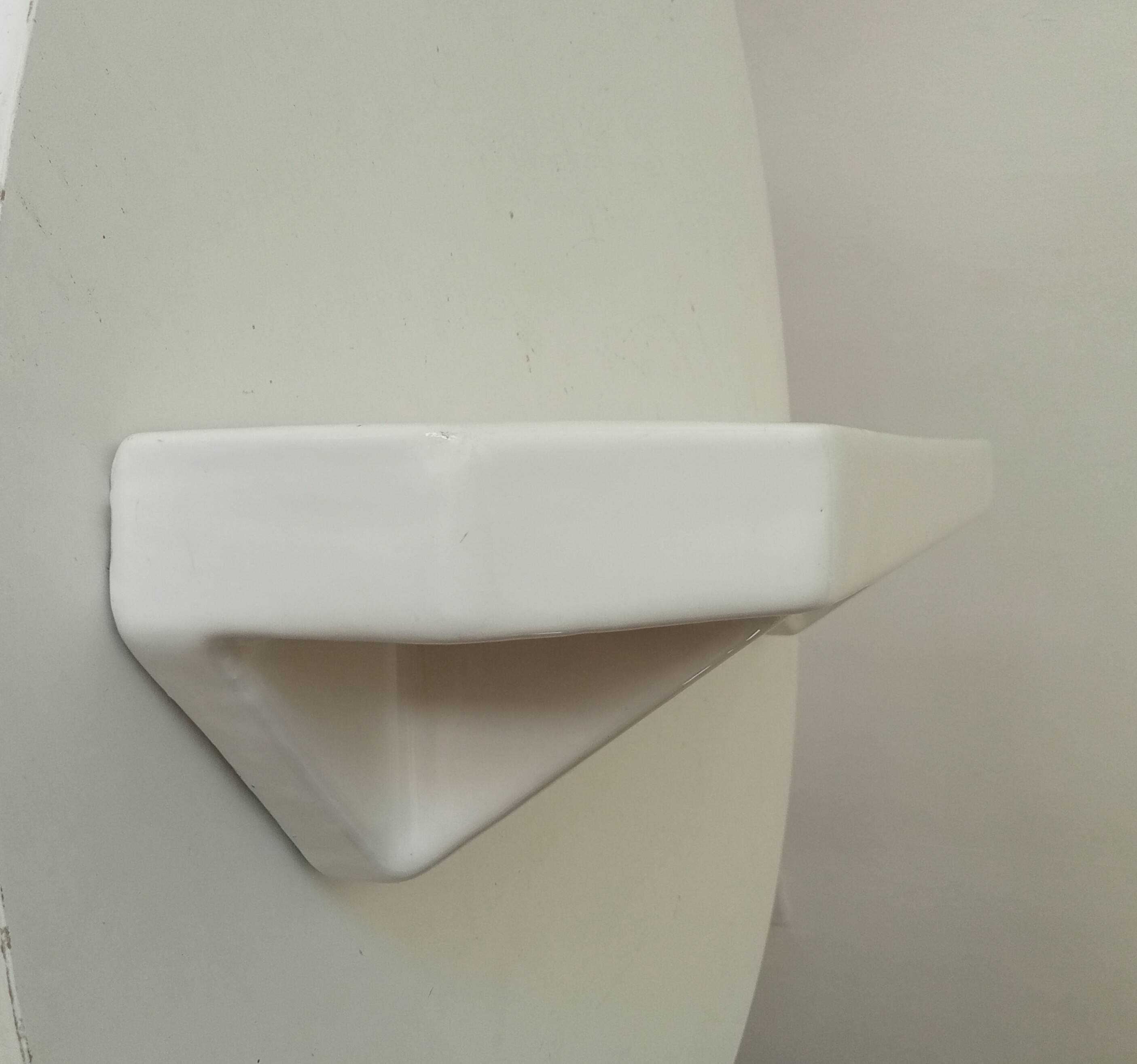 Vintage wall shelf from Lyon Vaise, Art Deco 1930 in ceramic.
