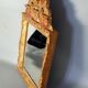 Mirror with carved gilded wooden frame in 18th century style 52x30 cm C492