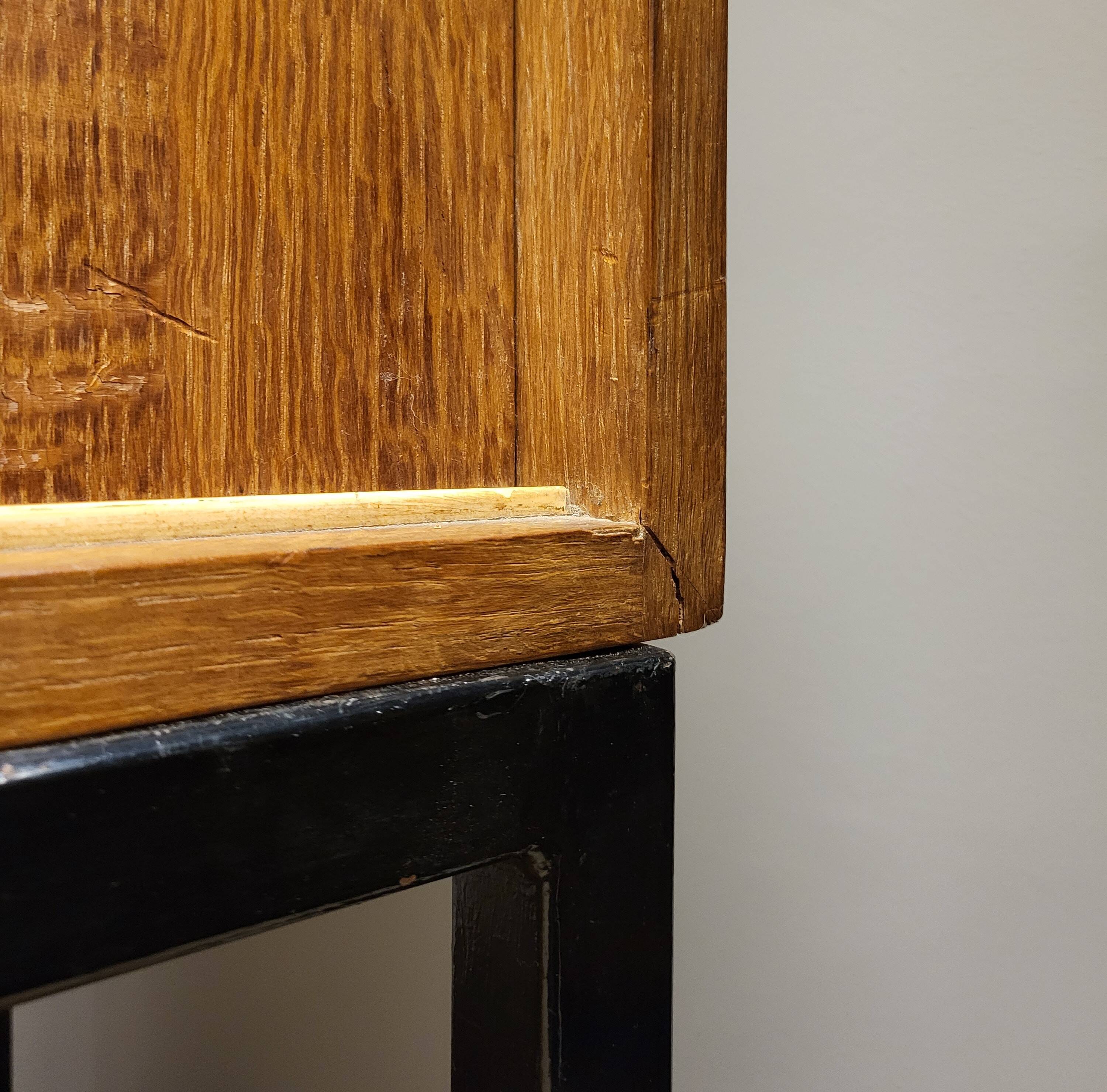 Gabinete, large apparador, madera de tea, Scandinavian design, 50's