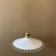 Suspension opaline ancienne