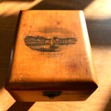 Victorian wooden box Mauchline late 19th century