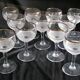 Service de verres granités à vin